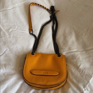 Coach Mustard Leather Crossbody Bag